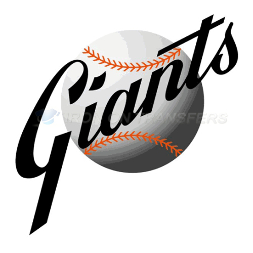 San Francisco Giants Iron-on Stickers (Heat Transfers)NO.1889